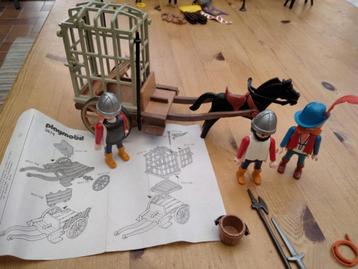 Playmobil 3674. Prison médiévale ambulante beschikbaar voor biedingen