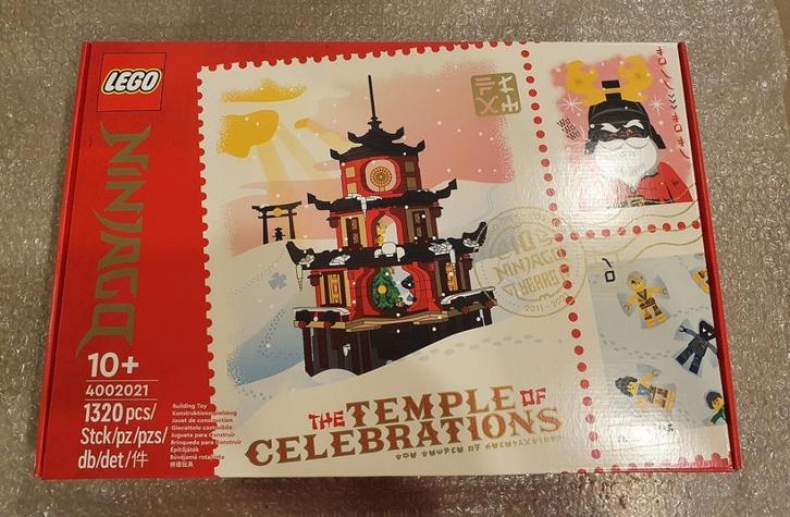 Lego Ninjago/employee gift - 4002021 -Temple of celebrations, Kinderen en Baby's, Speelgoed | Duplo en Lego, Nieuw, Lego, Complete set
