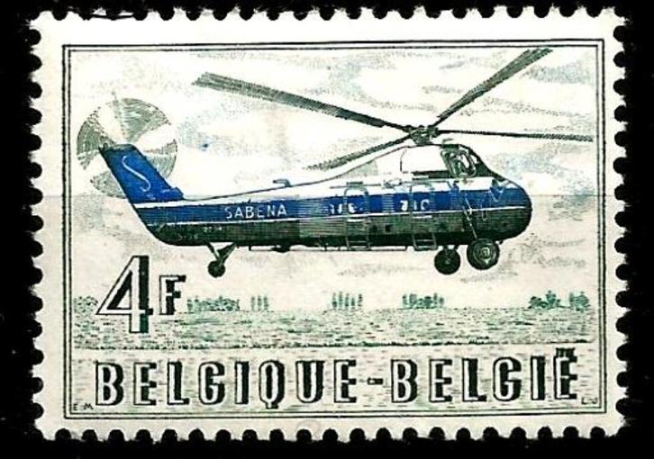 1957 Sabena OBP 1012**, Postzegels en Munten, Postzegels | Europa | België, Postfris, Orginele gom, Luchtvaart, Zonder stempel