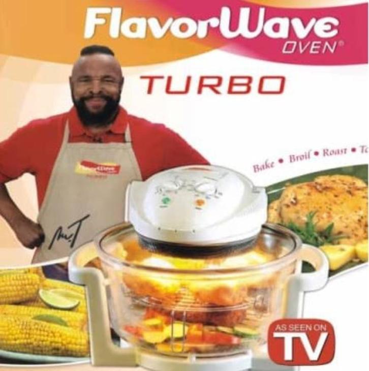 Flavorwave Turbo Deluxe, Elektronische apparatuur, Ovens, Zo goed als nieuw, Vrijstaand, Oven met grill, Minder dan 45 cm, Minder dan 45 cm