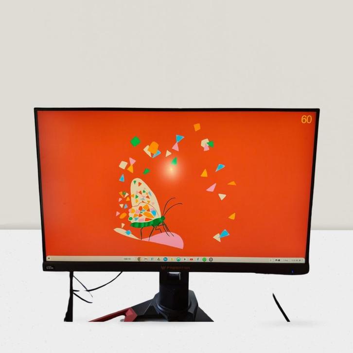 Acer Predator XB271HU 27" WQHD IPS 165Hz G-Sync – topstaat m, Computers en Software, Monitoren, Zo goed als nieuw, DisplayPort