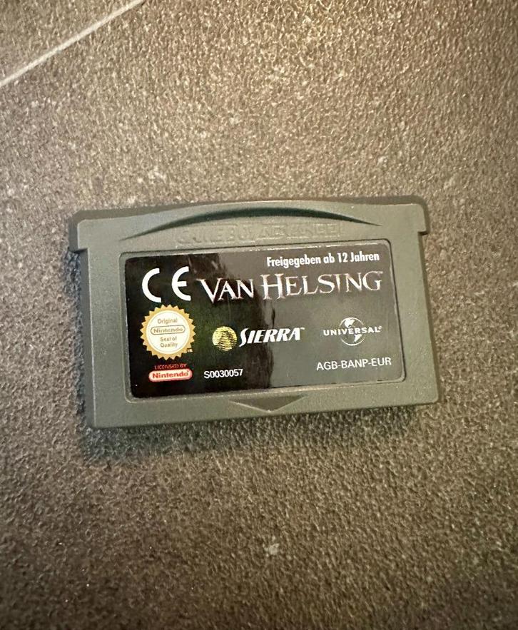 Van Helsing-spel voor de Game Boy Advance, Games en Spelcomputers, Games | Nintendo Game Boy, Zo goed als nieuw, Avontuur en Actie