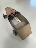 3 Oude metalen trapauto's, Antiek en Kunst, Ophalen