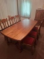 Eetkamer tafel met stoelen, Huis en Inrichting, Tafels | Eettafels, Ophalen, Gebruikt