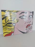 Réplique de Roy Lichtenstein en pleurs 1963, Enlèvement ou Envoi