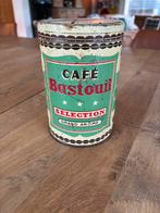 Vintage Frans Koffieblik Café Bastouil - Brulerie Moderne, Collections, Boîte en métal, Enlèvement, Comme neuf