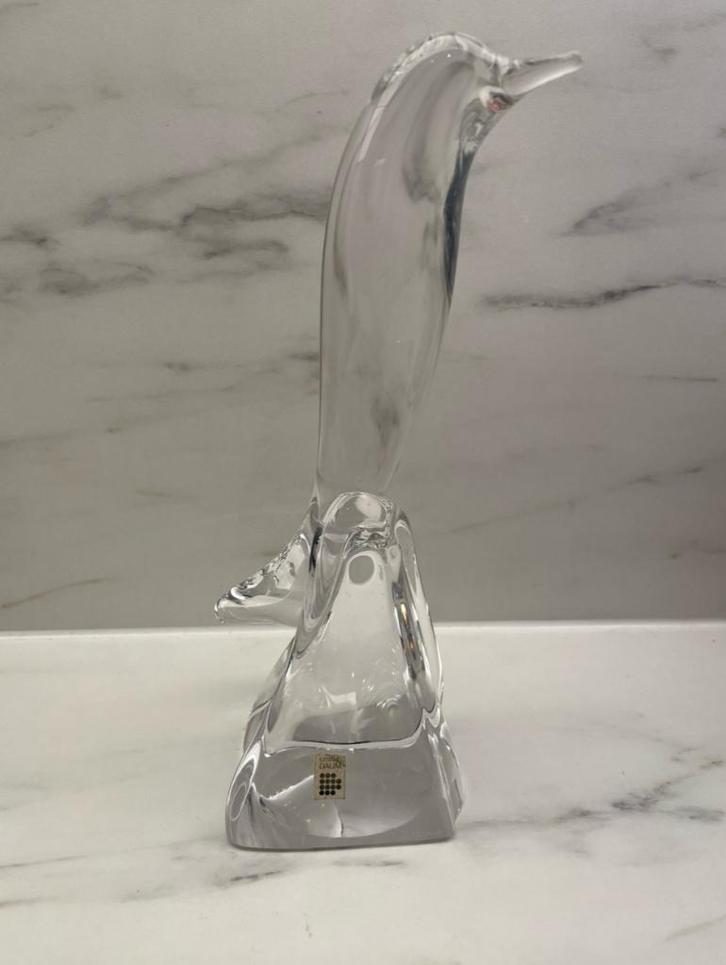 Sculpture d’oiseau en cristal blanc – Signée Daum – 1950, Antiquités & Art, Antiquités | Verre & Cristal, Enlèvement ou Envoi