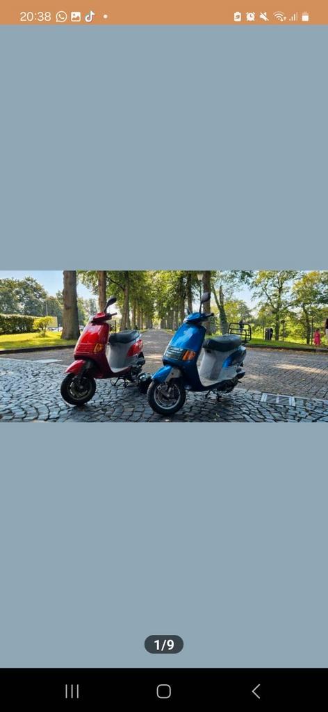 Piaggio quartz 70cc lc, Fietsen en Brommers, Scooters | Piaggio, Zo goed als nieuw, Fly, Ophalen