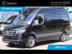 Mercedes-Benz Sprinter 317 CDI L2H2 LED 17"LM VOORBER. 3.5T, Autos, Camionnettes & Utilitaires, Entreprise, 3 places, Noir, Mercedes-Benz Certified