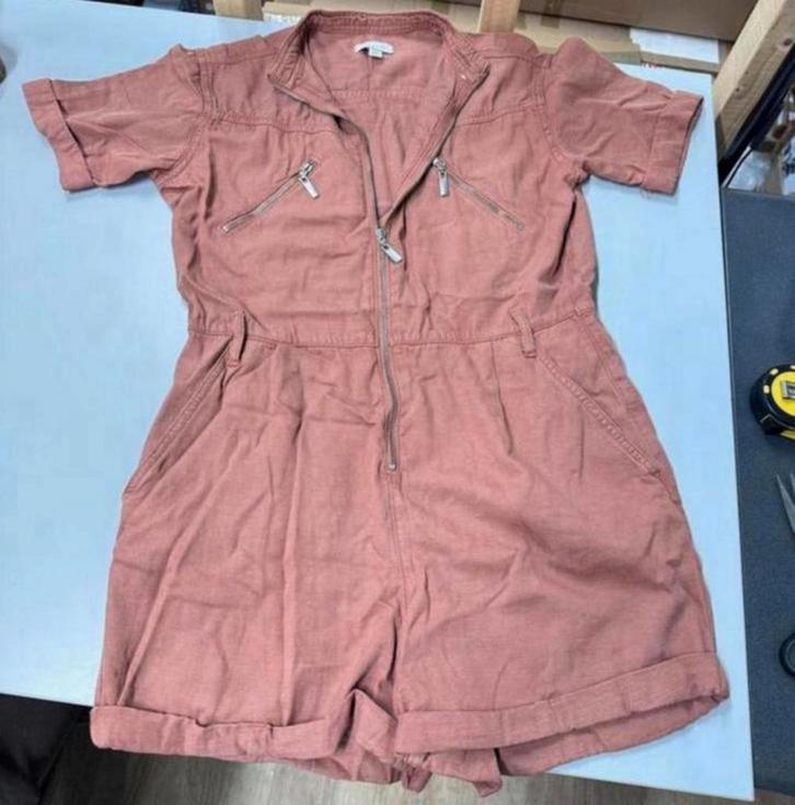 Als nieuw - Jumpsuit pakje dames maat 38 EU overal rits M, Kleding | Dames, Jumpsuits, Zo goed als nieuw, Maat 38/40 (M), Roze