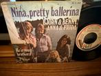 Nina,Pretty Ballerina - Here’s Your Brother, 7 inch, Single, Ophalen of Verzenden, Zo goed als nieuw