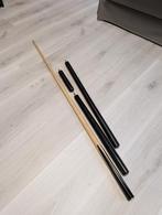 Snooker keu + hulpstukken, Sport en Fitness, Biljarten en Poolen, Ophalen, Zo goed als nieuw