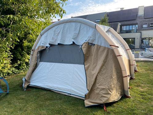 Quechua (Decathlon) Air Seconds 5.2 Fresh and Black, Caravans en Kamperen, Tenten, tot en met 5, Zo goed als nieuw, Ophalen
