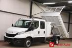 Iveco Daily 35S14 KIPPER DUBBEL CABINE EURO 6, Autos, Camionnettes & Utilitaires, 4 portes, 2711 kg, 3500 kg, Tissu