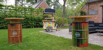 Unieke bakfiets omgebouwd tot cocktailbar – echte eyecatcher beschikbaar voor biedingen