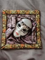 Masque de Venise dans cadre à poser ou accrocher, Enlèvement ou Envoi, Comme neuf