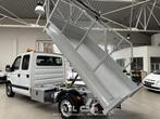 Renault Master 1ste Eig. | Kipper | Dubbele Cabine | 2T Trek, Te koop, 100 pk, Gebruikt, Stof