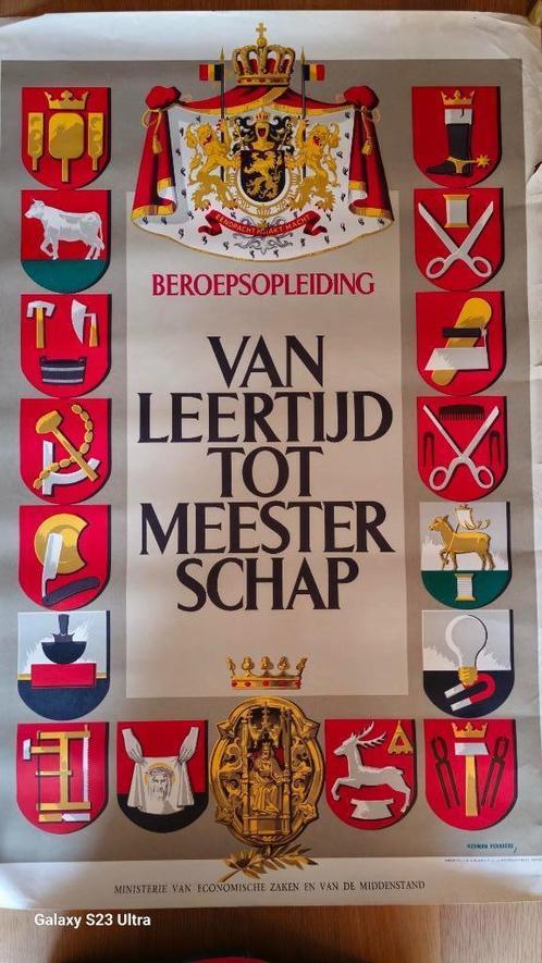 affiche Herman Verbaere, Antiek en Kunst, Kunst | Litho's en Zeefdrukken, Ophalen