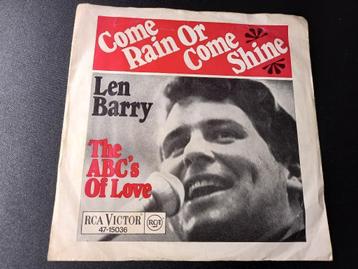 Len Barry‎ — Come Rain or Come Shine / The ABC's Of Love '7 disponible aux enchères