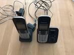 PANASONIC DRAADLOZE TELEFOON 2 handsets + antwoordapparaat, Comme neuf, 2 combinés, Enlèvement