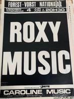 Affiche de concert ROXY MUSIC 1980, Collections, Comme neuf, Affiche, Œuvre d'art ou Peinture, Enlèvement