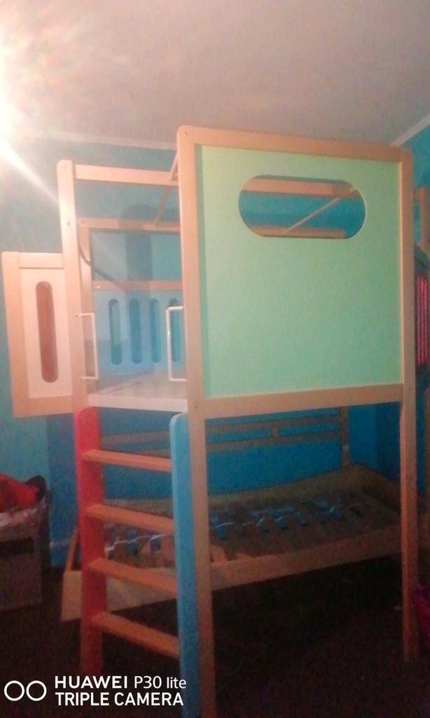 lit cabane superposé, Enfants & Bébés, Chambre d'enfant | Lits superposés & Lits mezzanines, Utilisé, Lits superposés, Enlèvement