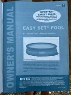 Intex zwembad 250 diameter ong. - Gratis!, Ophalen, Gebruikt, Opblaaszwembad, Rond