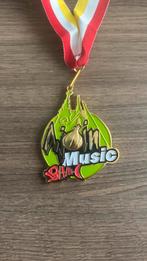 Medaille ajuin music, Ophalen