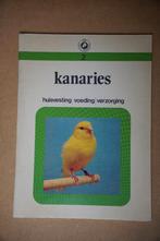 Vogelboek: Kanaries, Voorwalt en Van Nikkelen Kuijper, Ophalen of Verzenden, Zo goed als nieuw, Vogels
