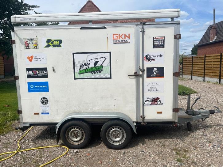 gesloten aanhangwagen 3mL 180H 150B, Auto diversen, Aanhangers en Bagagewagens, Gebruikt, Ophalen