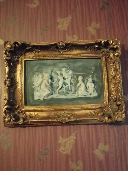 Reliëf gesigneerd LD MEYERS 1882, Antiek en Kunst, Kunst | Schilderijen | Klassiek, Ophalen of Verzenden