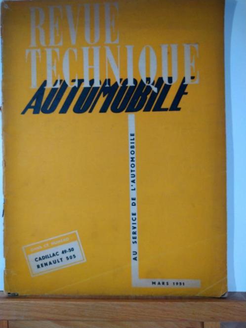 RTA - Cadillac 1949-1950 - Renault 505 - n59, Autos : Divers, Modes d'emploi & Notices d'utilisation, Enlèvement ou Envoi