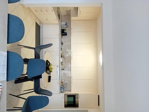 Volledige keuken, Huis en Inrichting, Keuken | Complete keukens, Gebruikt, Hoekkeuken, Crème, Kunststof, Ophalen
