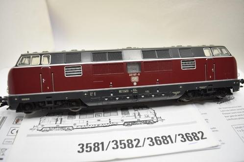 (9W)  Märklin HO Diesellocomotief 3682 lees beschrijving, Hobby en Vrije tijd, Modeltreinen | H0, Zo goed als nieuw, Locomotief