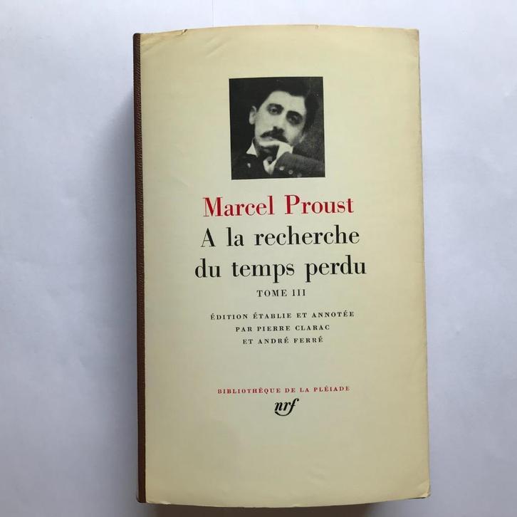 Proust - A la recherche du temps perdu T3 - La Pléiade, Boeken, Overige Boeken, Zo goed als nieuw, Ophalen of Verzenden