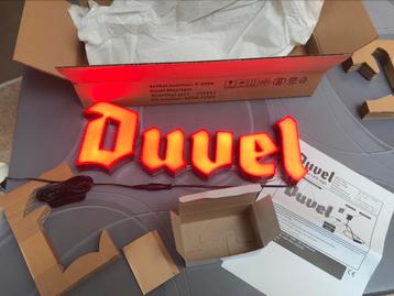 Duvel LED lichtreclame, verlichting beschikbaar voor biedingen