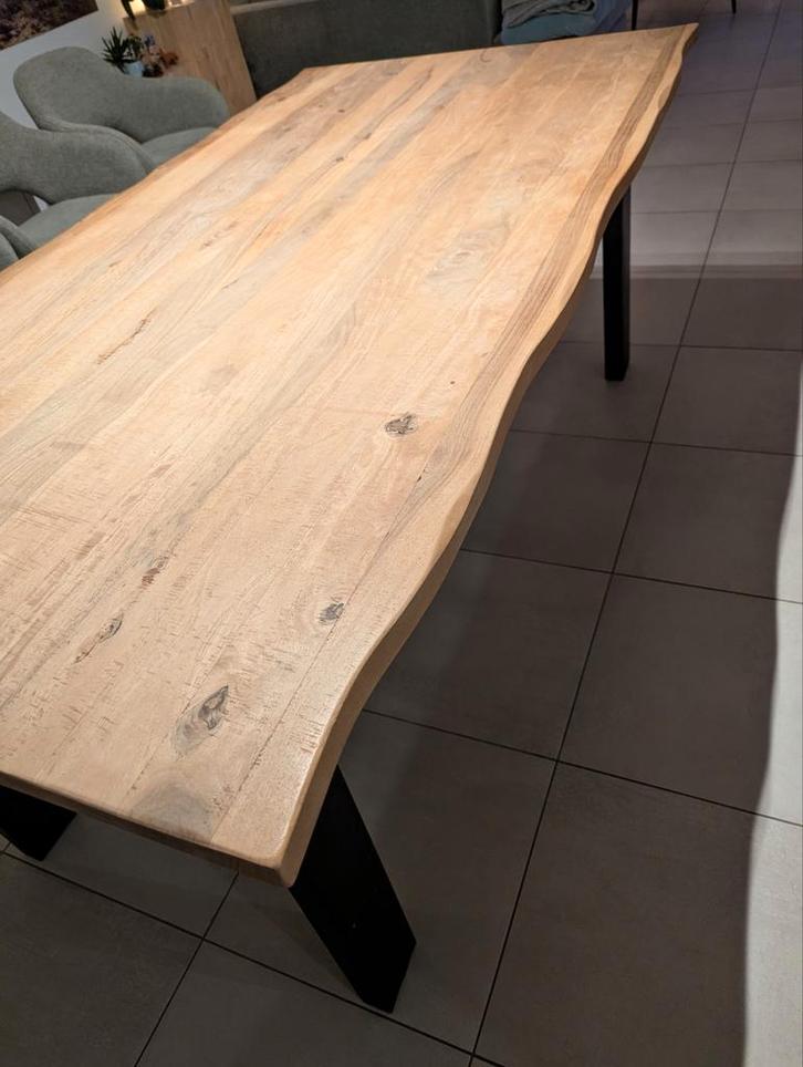 Xooon eettafel met boomrandontwerp, Huis en Inrichting, Tafels | Eettafels, Gebruikt, 100 tot 150 cm, 150 tot 200 cm, Vijf personen of meer