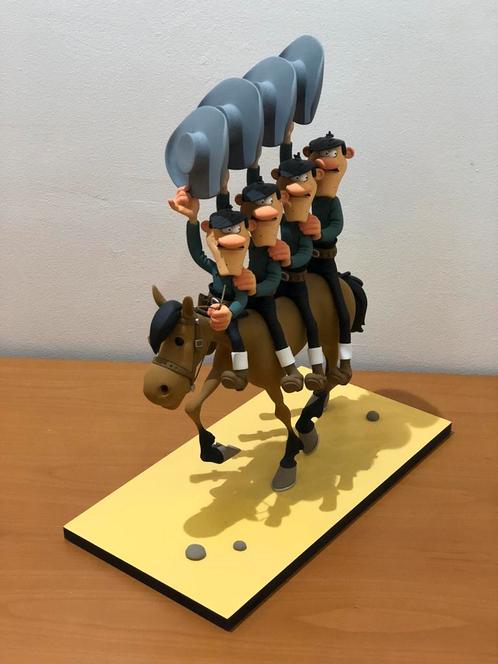 UIT DE HANDEL daltons op paard fariboles Morris Lucky Luke, Verzamelen, Stripfiguren