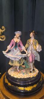 Mooie Sitzendorf porselein beeld, Antiek en Kunst, Antiek | Porselein, Ophalen of Verzenden