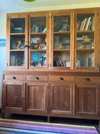Boekenkast, Huis en Inrichting, Kasten | Boekenkasten, Ophalen, Gebruikt, 200 cm of meer, Teakhout