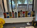 Ronde 1 liter olie blikken, Verzamelen, Ophalen of Verzenden, Gebruikt, Verpakking