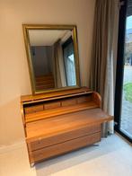 Vintage Commode/ Bureau/ Ladekast (zonder spiegel), Huis en Inrichting, Ophalen, Gebruikt