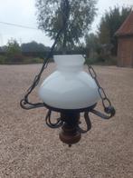Luchter, Huis en Inrichting, Lampen | Kroonluchters, Ophalen, Zo goed als nieuw, Glas