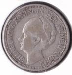 Pays-Bas 25 cents Wilhelmina argent année 1928, Verzenden, Zilver, 25 cent, Koningin Wilhelmina