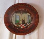 Mooi Geschilderd Houten bord met spreuk - 32cm, Ophalen of Verzenden, Zo goed als nieuw