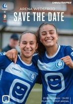 Duoticket KAA Gent Ladies - Standard Femina 23/11/2024, Tickets en Kaartjes, Sport | Voetbal, November