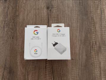 Google pixel oplader met charger 30w USB C beschikbaar voor biedingen