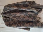 Prachtige ponchon taupe-grijs, Kleding | Dames, Bodywarmers, Ophalen of Verzenden, Zo goed als nieuw, Grijs