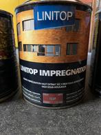 Linitop Impregnation beits, Bricolage & Construction, Peinture, Vernis & Laque, Moins de 5 litres, Brun, Enlèvement ou Envoi, Lasure