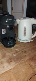 Set ,waterkoker  philips ,koffiemachine bosch, Ophalen of Verzenden, Zo goed als nieuw